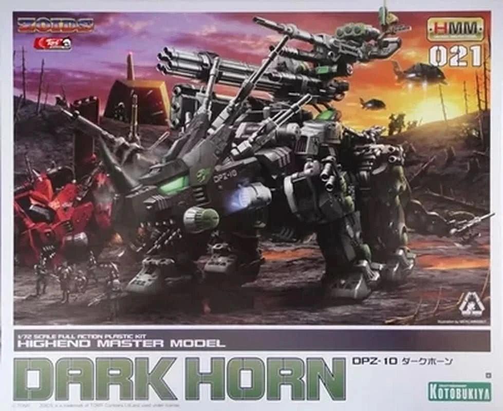 Figura de Acción Original KOTOBUKIYA HMM ZOIDS 1/72 ZD043R DPZ-10 DARK HORN | Modelo Coleccionable y Juguete para Niños en Costa Rica - Tico Ofertas
