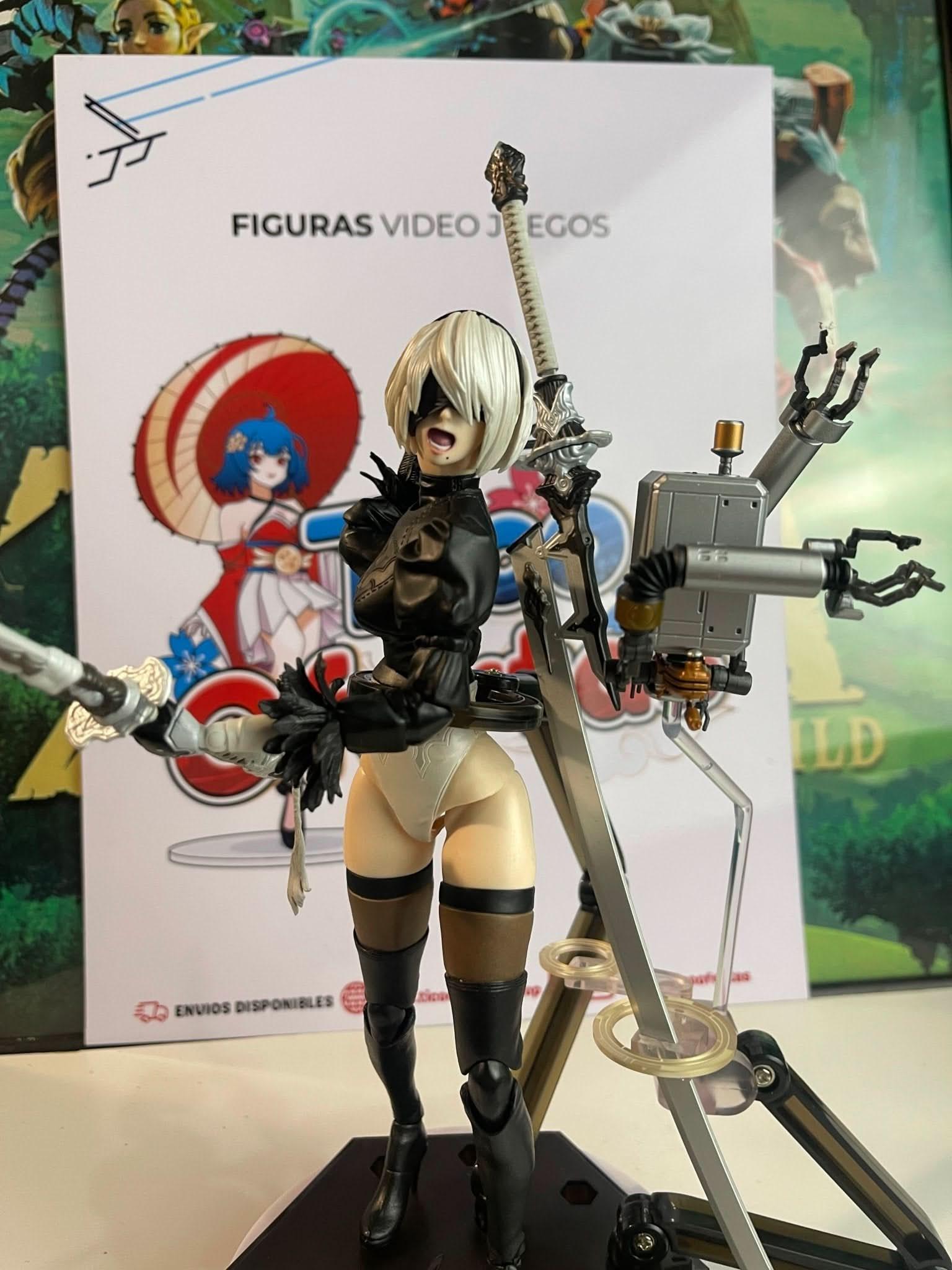 Gray Figura de Acción Play Arts Kai - NieR 2B Tipo B DX Edición Deluxe 26CM | Tienda Anime Costa Rica - Tico Ofertas