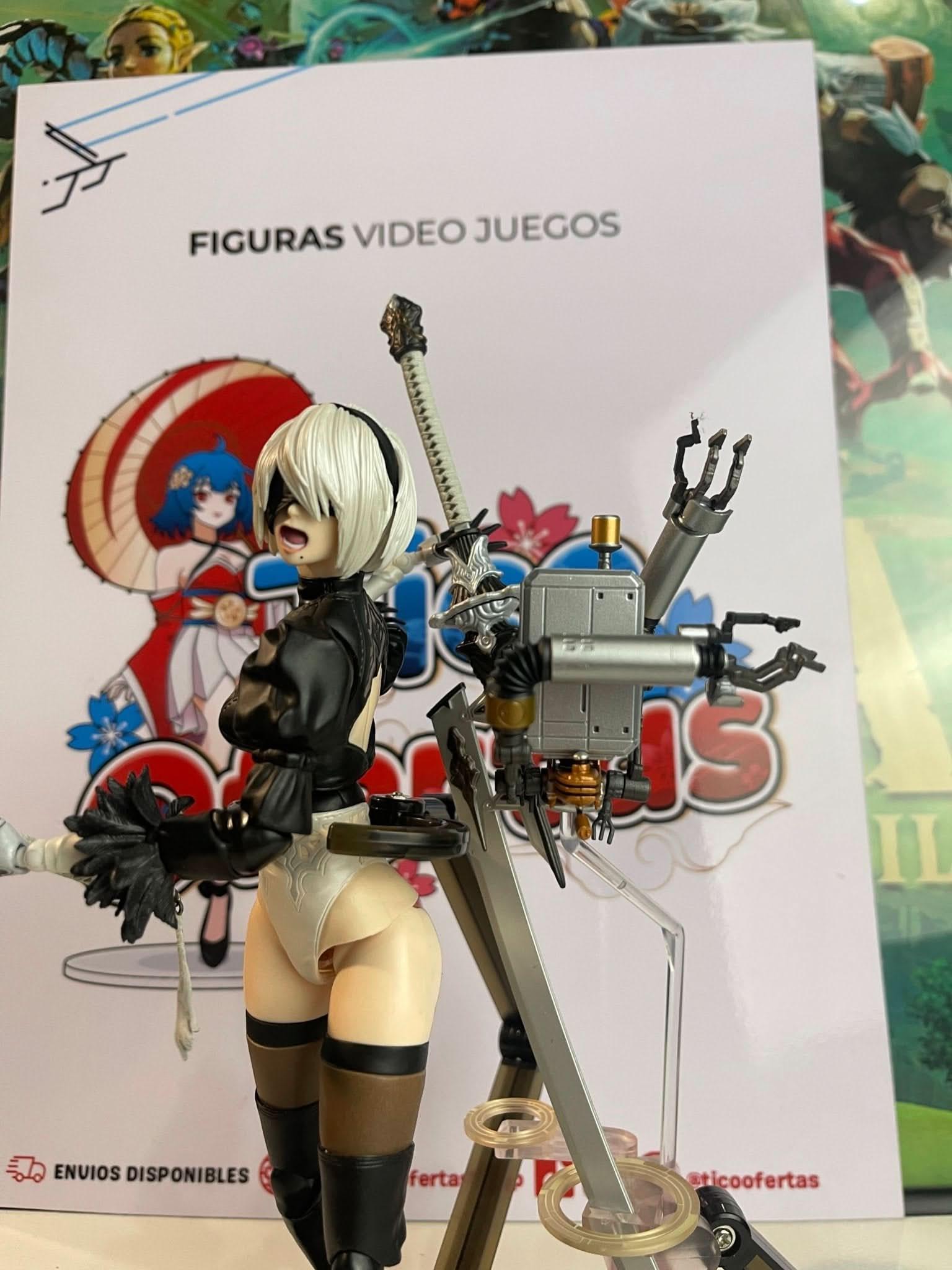 Gray Figura de Acción Play Arts Kai - NieR 2B Tipo B DX Edición Deluxe 26CM | Tienda Anime Costa Rica - Tico Ofertas