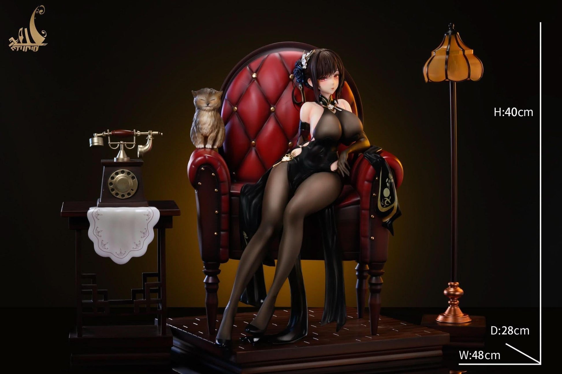 Black figura de Chen Hai de Xpic Studio, perfecta para los fanáticos de Azur Lane y los coleccionistas de figuras GK | Figuras Anime Costa Rica (copia)