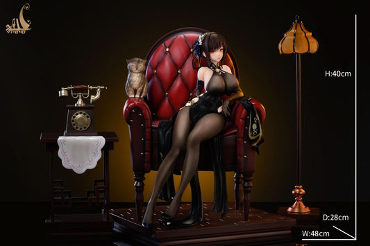 Black figura de Chen Hai de Xpic Studio, perfecta para los fanáticos de Azur Lane y los coleccionistas de figuras GK | Figuras Anime Costa Rica (copia)