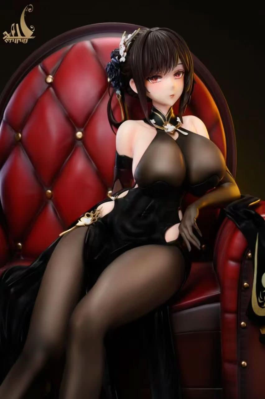 Black figura de Chen Hai de Xpic Studio, perfecta para los fanáticos de Azur Lane y los coleccionistas de figuras GK | Figuras Anime Costa Rica (copia)