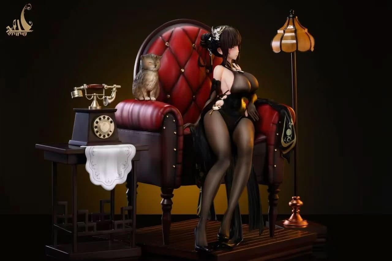 Black figura de Chen Hai de Xpic Studio, perfecta para los fanáticos de Azur Lane y los coleccionistas de figuras GK | Figuras Anime Costa Rica (copia)