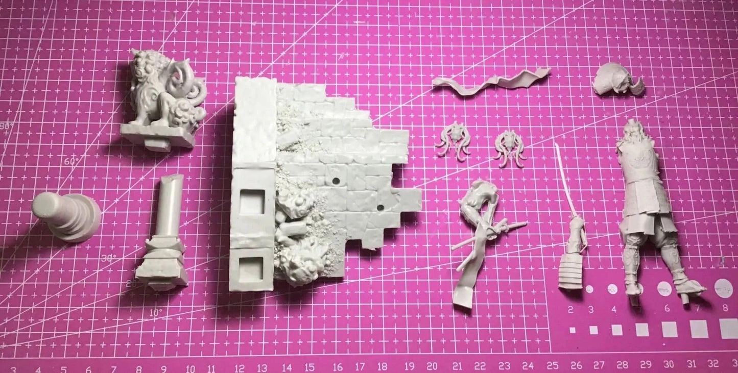 Pale Violet Red Figura de Colección 1/24 Resin Model GK - Kit No Armado ni Pintado | Tienda Anime Costa Rica - Tico Ofertas