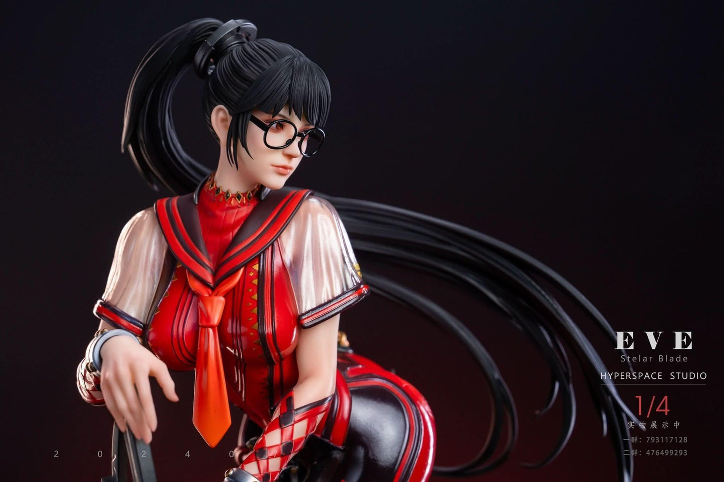 Black Figura de  EVE 1/4 Hyperspace Studio, ideal para los fans de Stellar Blade y coleccionistas de figuras GK! Tienda Anime Costa Rica | Tico Ofertas