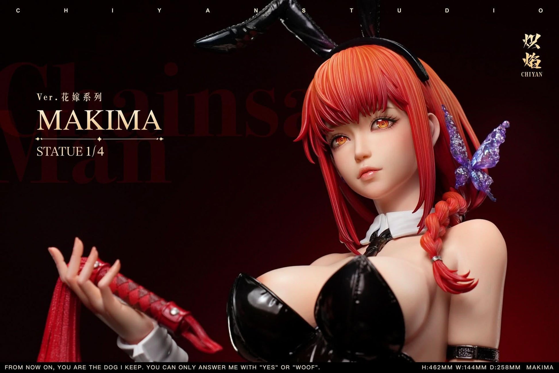 Rosy Brown Figura de Makima en vestido de novia, creada por ChiYan Studio, una pieza única para los fanáticos de Chainsaw Man y los coleccionistas de figuras GK Tienda Anime Costa Rica | Tico Ofertas