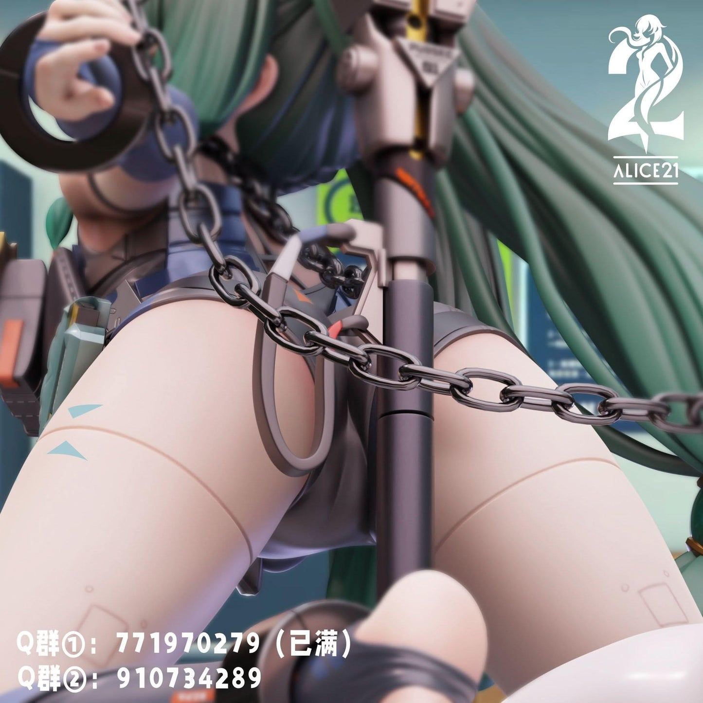Figura de Qingyi de Alice21 Studio, inspirada en el popular juego Zenless Zone Zero y perfecta para los coleccionistas de figuras GK. | Figuras Anime Costa Rica - Tico Ofertas