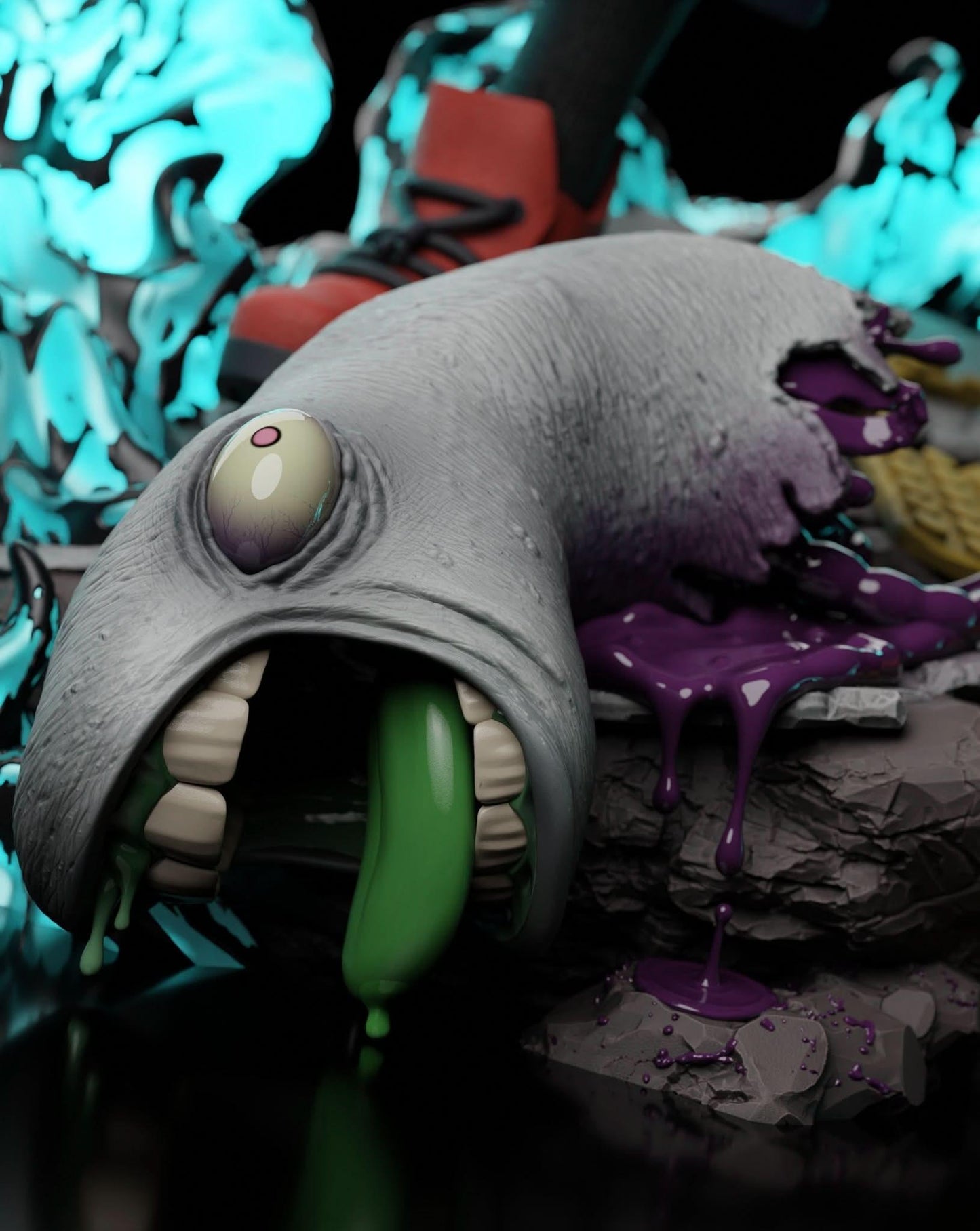 Sky Blue figura de Yuji Itadori y Ryomen Sukuna de Zenkai Studio, ideal para los fanáticos de Jujutsu Kaisen y los coleccionistas de figuras GK | Figuras Anime Costa Rica