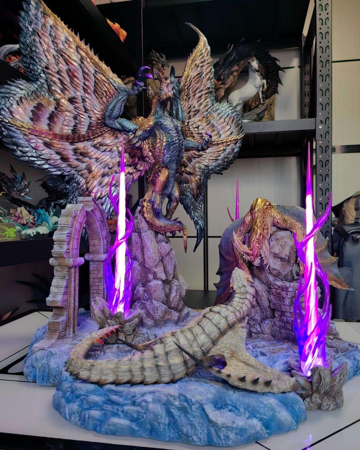 Dim Gray Figura Dragon Frontier Studio - Monster Hunter Shagaru Magala CGscene | Figuras Anime Costa Rica, TODO EN ANIME | Tico ofertas