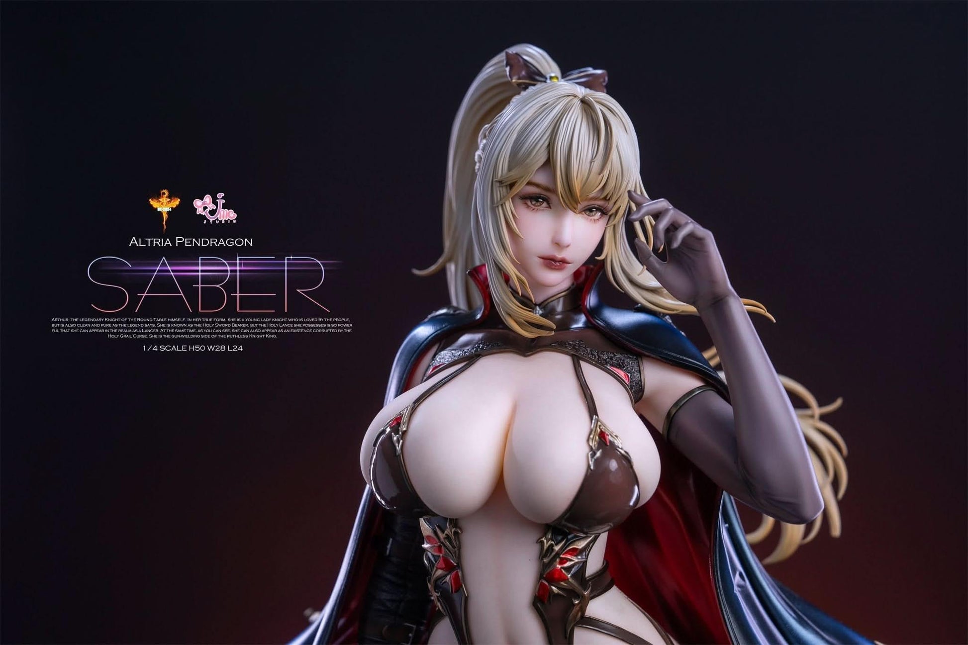 Black Figura DT Studio & UME Studio - Fate Saber·Alter Artria Pendragon Motorcycle | Figuras Anime Costa Rica, Modelo Coleccionable Premium  | Tico ofertas