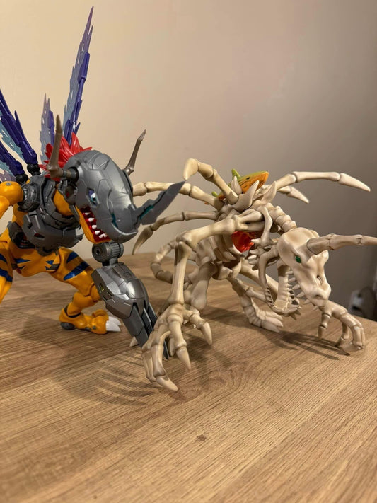 Rosy Brown Figura Estatua de Resina - Genesis Studio Digimon Monster Skull Greymon GK | Tienda Anime Costa Rica - Tico Ofertas