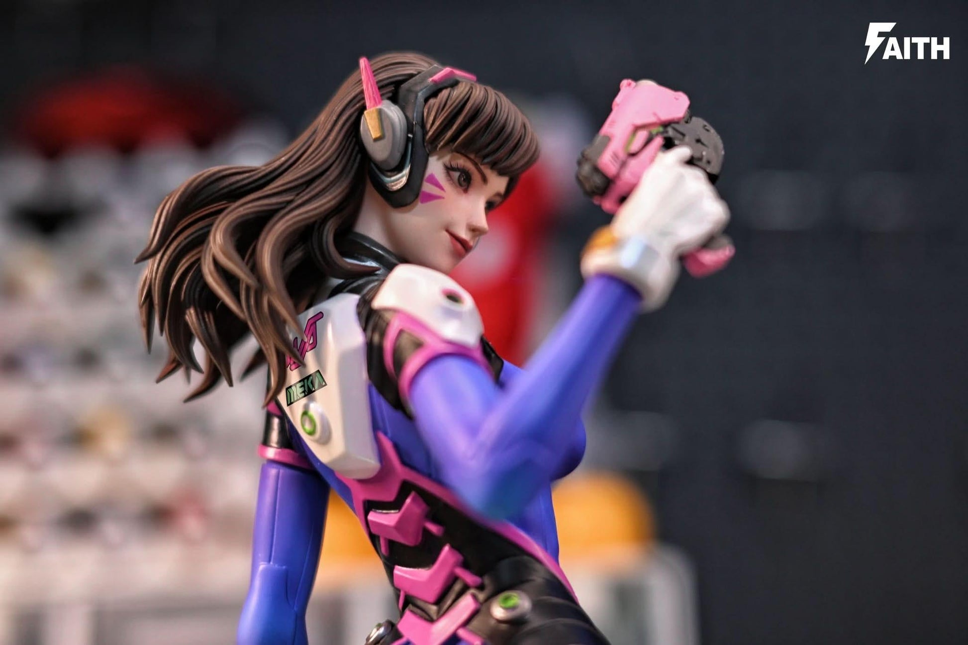 Dark Slate Gray Figura Faith Studio - Overwatch #1 Game Girl D.va GK Statue | Figuras Anime Costa Rica, Modelo Coleccionable Premium  | Tico ofertas
