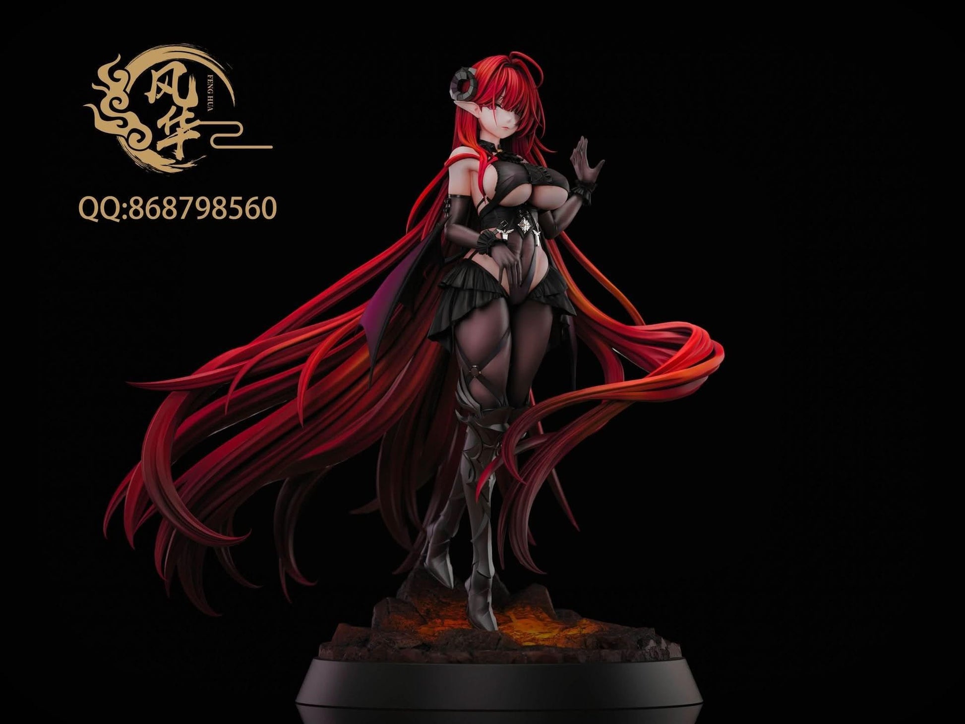 Black Figura Feng Hua Studio - Azur Lane MAX Hindenburg Statue GK | Figuras Anime Costa Rica, Modelo Coleccionable Premium  | Tico ofertas