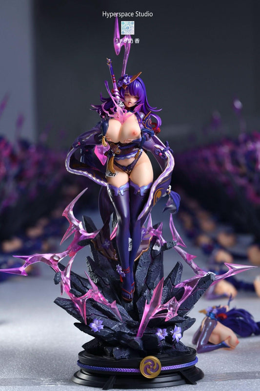 Dark Slate Gray Figura HyperSpace Studio - Genshin Impact G# Raiden Shogun  | Figuras Anime Costa Rica, Modelo Coleccionable Premium  | Tico ofertas