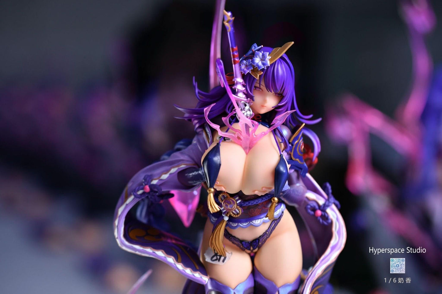 Dark Slate Gray Figura HyperSpace Studio - Genshin Impact G# Raiden Shogun | Figuras Anime Costa Rica, Modelo Coleccionable Premium | Tico ofertas