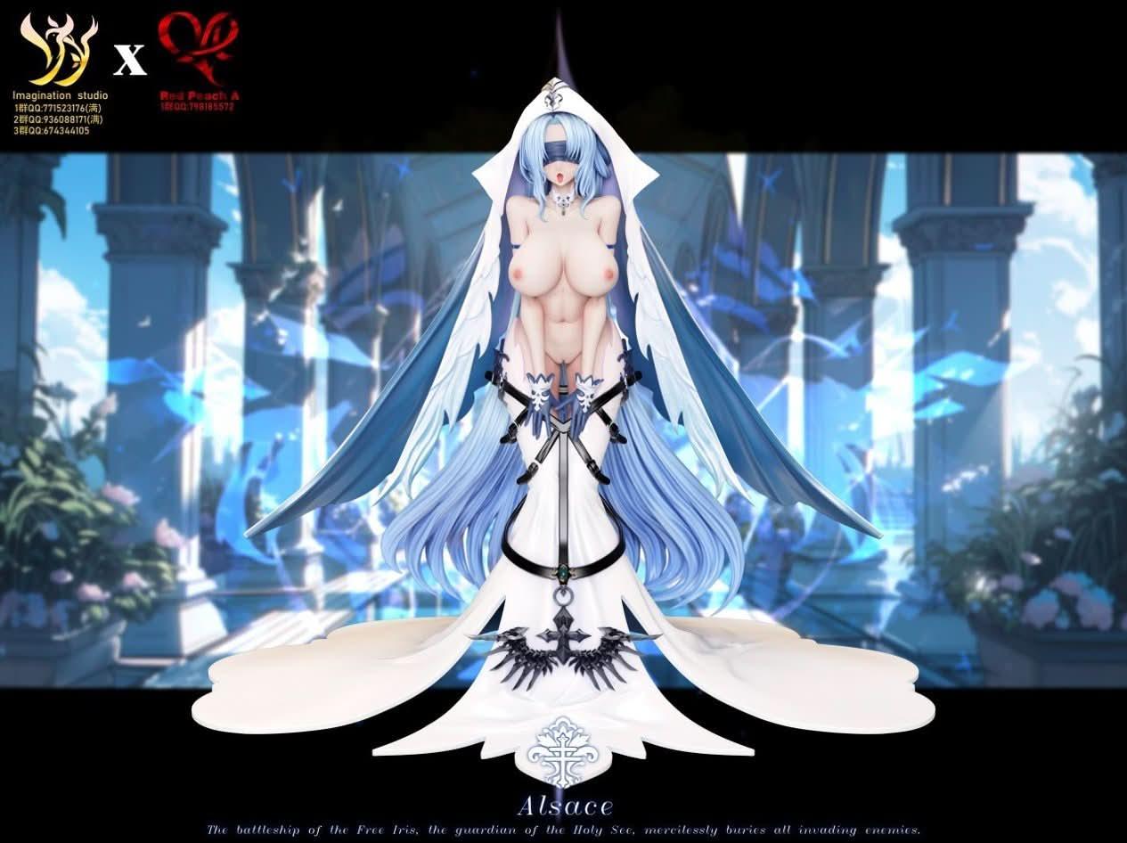 Lavender Figura Imagination Studio & Red Peach A Studio - Azur Lane Alsace GK Statue | Figuras Anime Costa Rica, Modelo Coleccionable Premium  | Tico ofertas