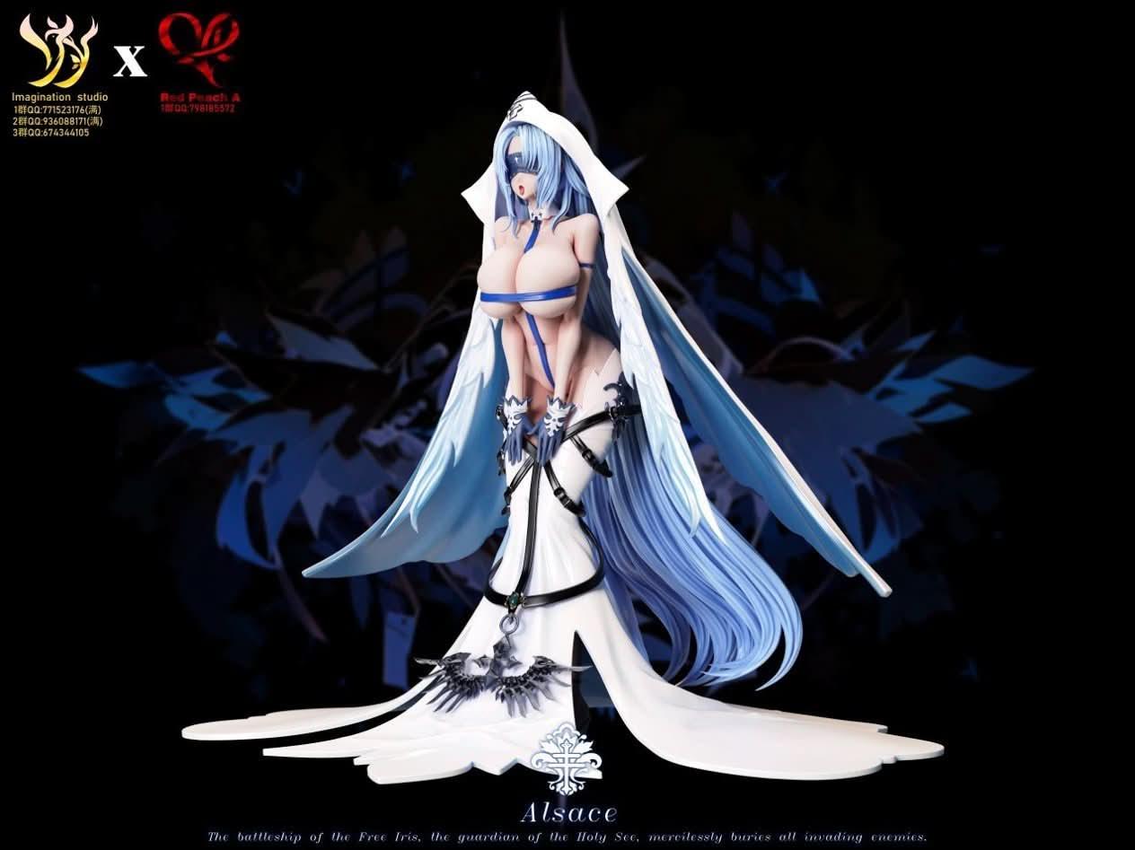 Light Gray Figura Imagination Studio & Red Peach A Studio - Azur Lane Alsace GK Statue | Figuras Anime Costa Rica, Modelo Coleccionable Premium  | Tico ofertas