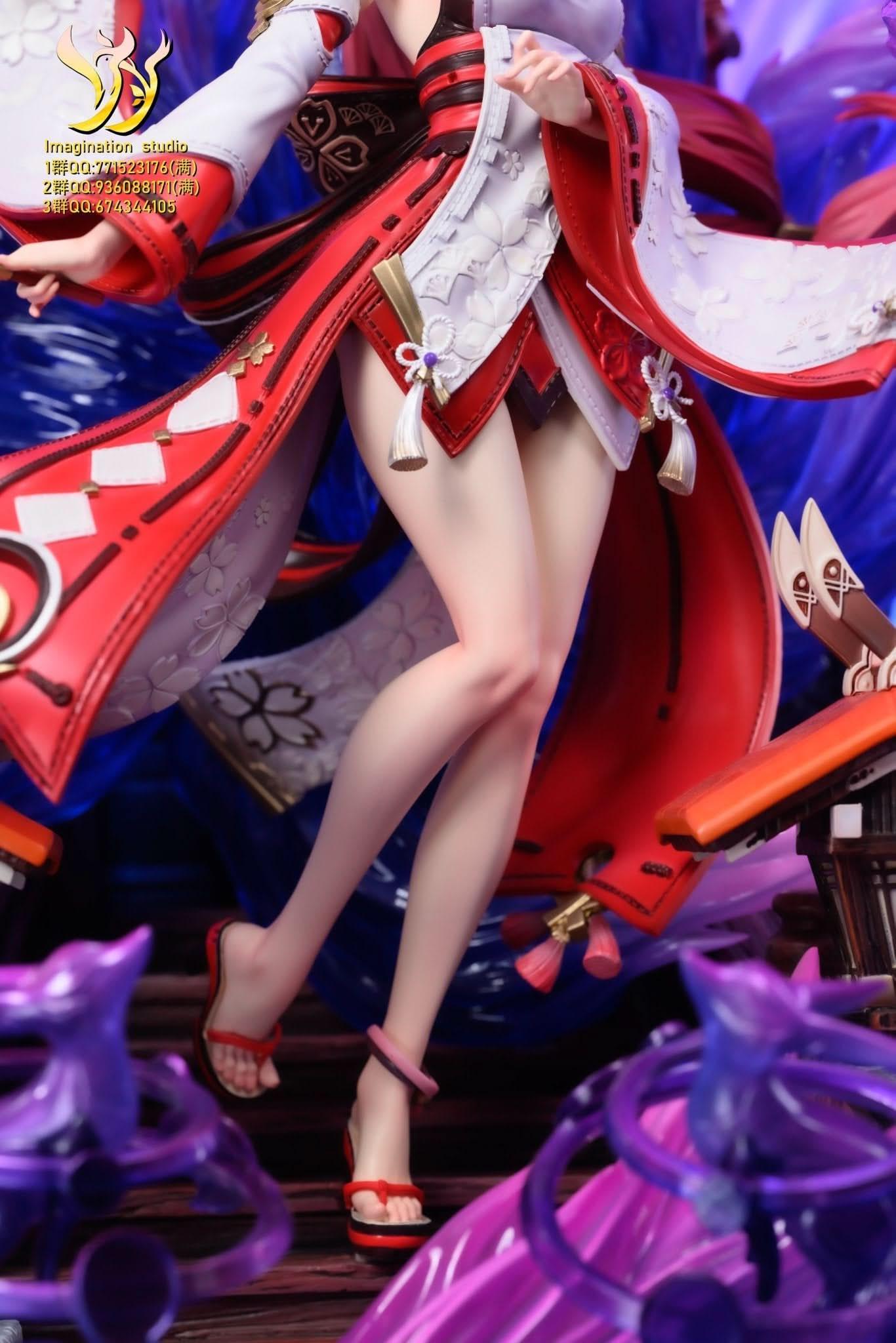 Midnight Blue Figura Imagination Studio - Genshin Impact #2 Yae Miko GK Statue | Figuras Anime Costa Rica, Modelo Coleccionable Premium  | Tico ofertas