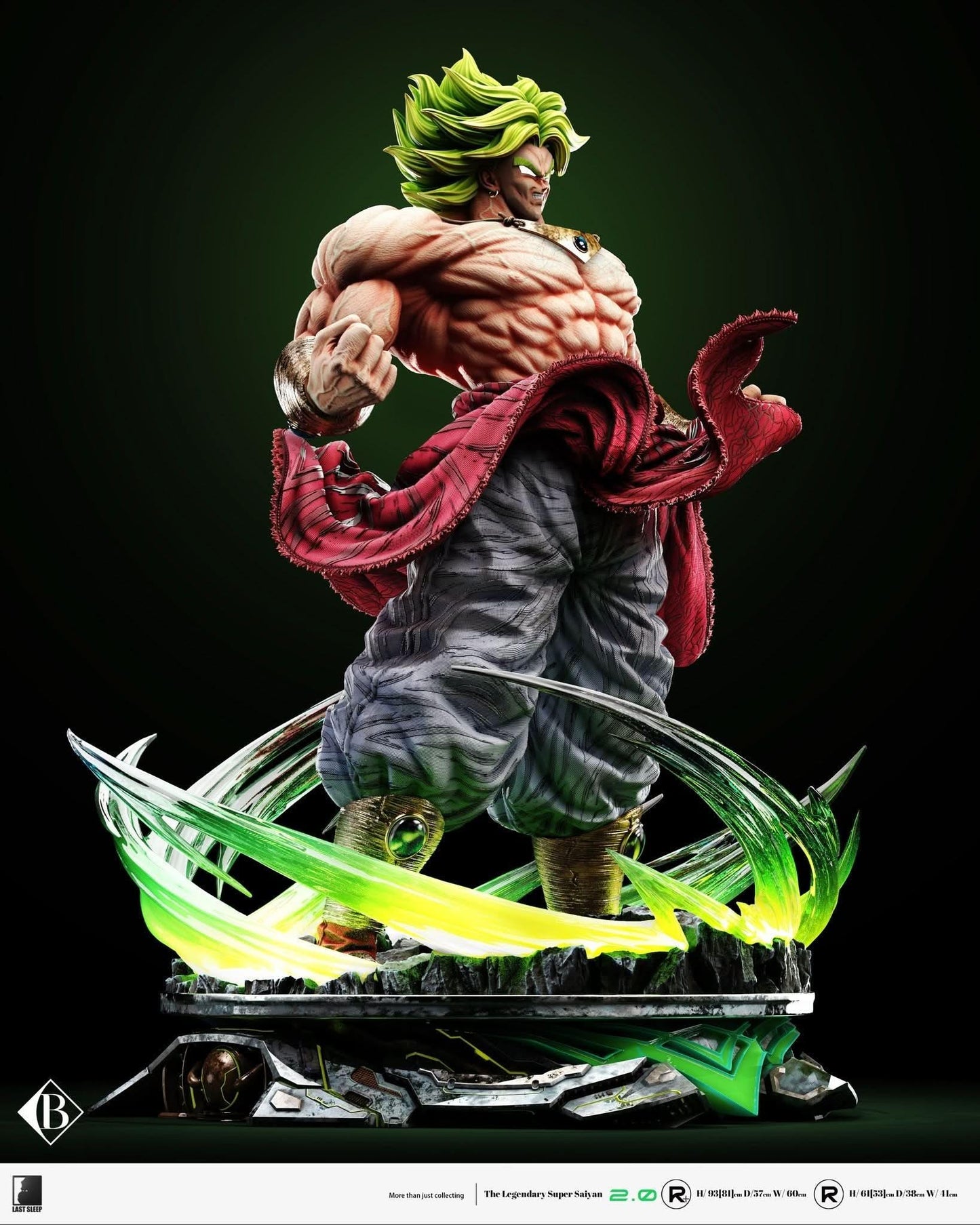 Gray Figura LAST SLEEP Studio - Dragon Ball Broly | Figuras Anime Dragon ball Costa Rica, Modelo Coleccionable Premium | Tico ofertas