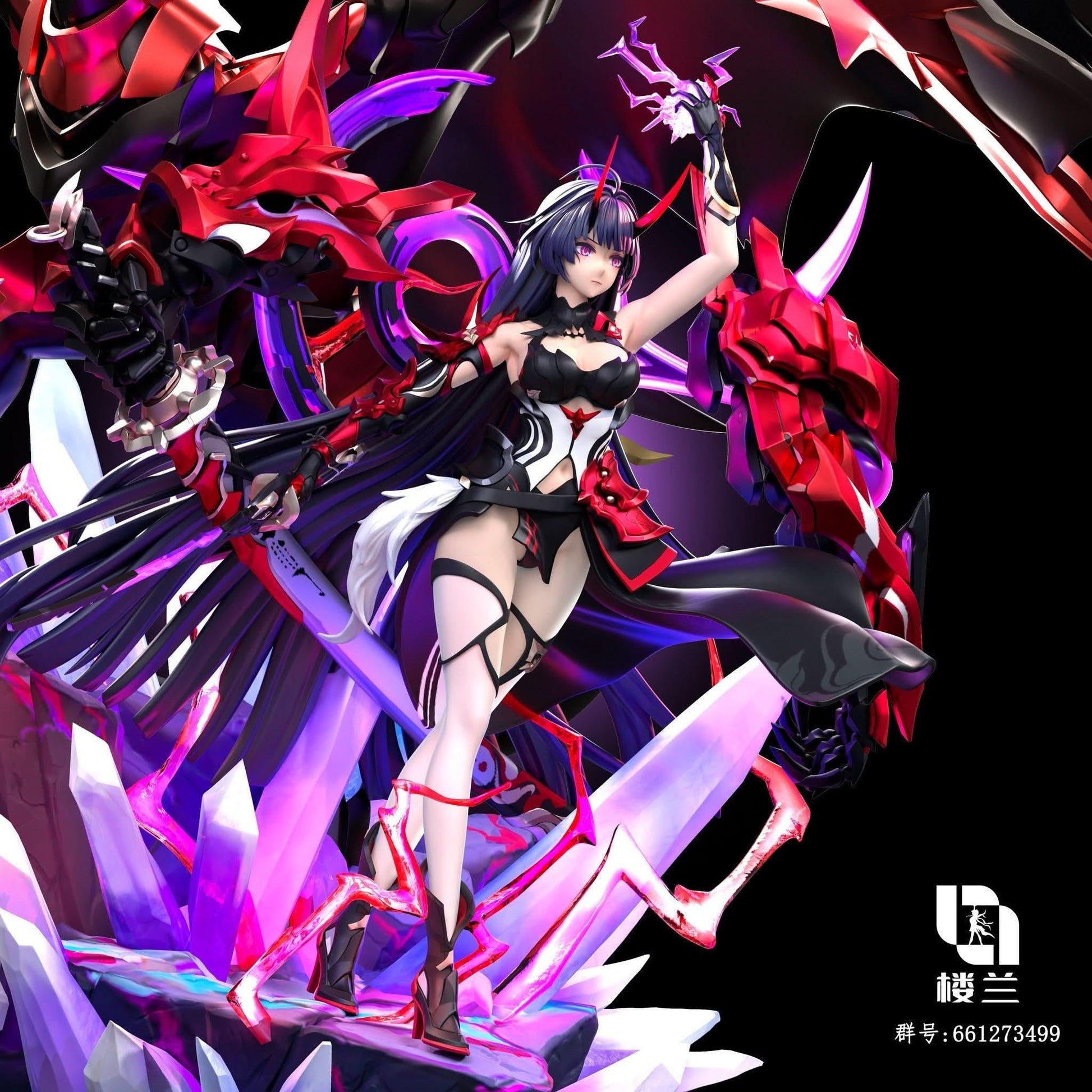 Orchid Figura Honkai Impact 3 Raiden Mei Lou Lan Studio | Figuras Honkai Impact Costa Rica | Tico ofertas