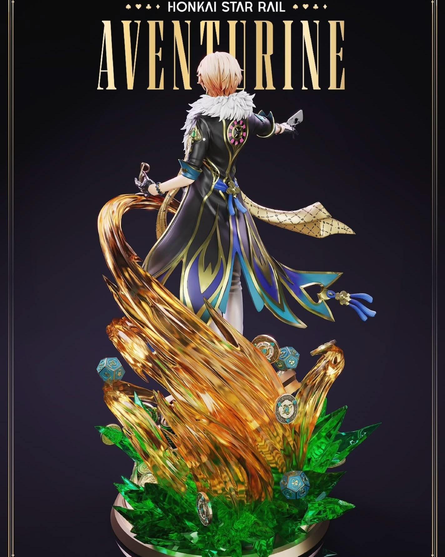 Black Figura OKR Studio - Honkai: Star Rail Aventurine | Figuras Anime Costa Rica, TODO EN ANIME  | Tico ofertas