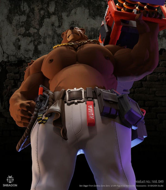 Black Figura Shibadon Studio - Zenless Zone Zero Ben Bigger | Figuras Anime Costa Rica, TODO EN ANIME | Tico ofertas