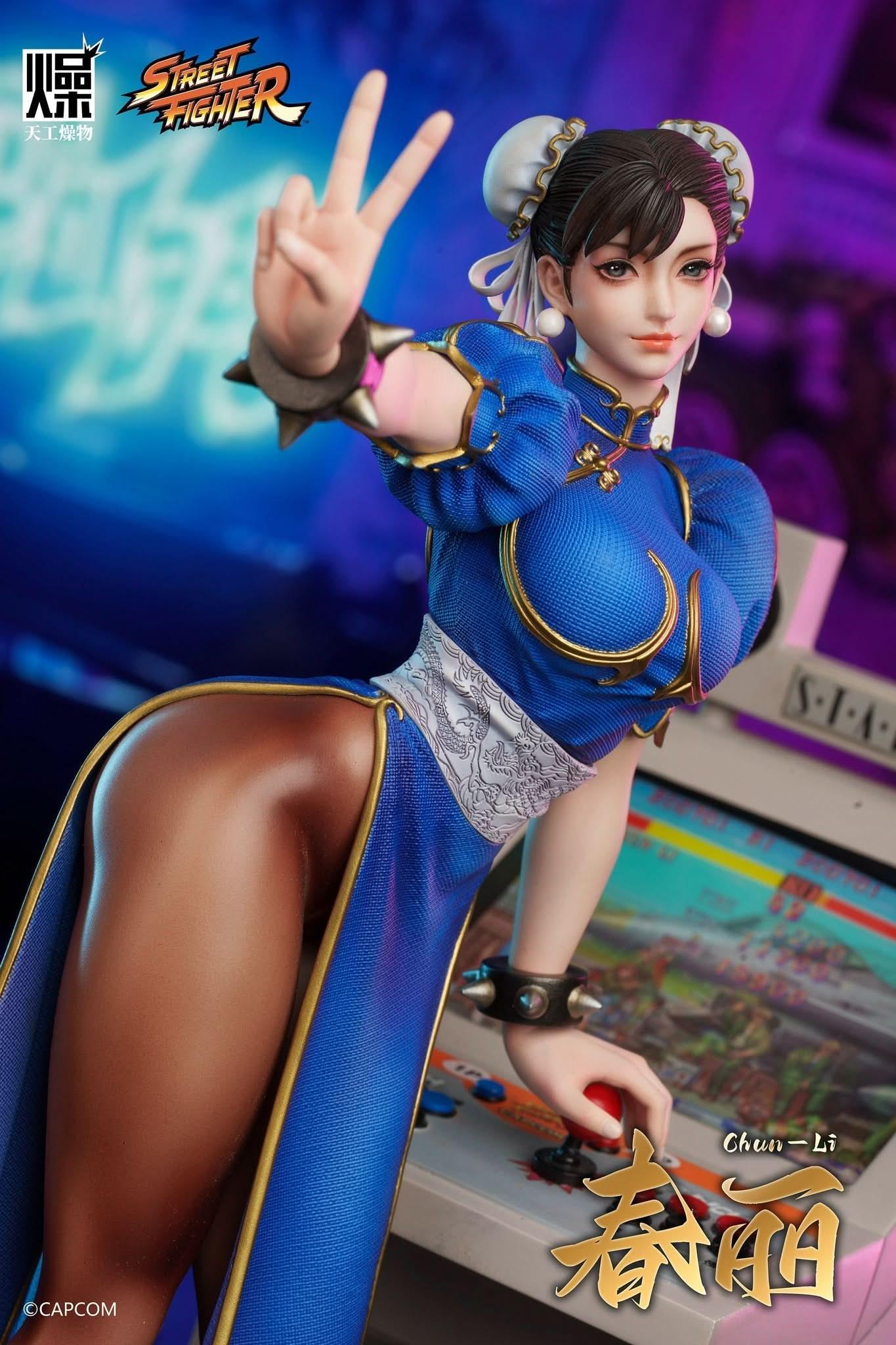 Dark Slate Gray Figura TGZW Studio - Street Fighter: Chun-Li Licensed Statue | Figuras Anime Costa Rica, TODO EN ANIME  | Tico ofertas