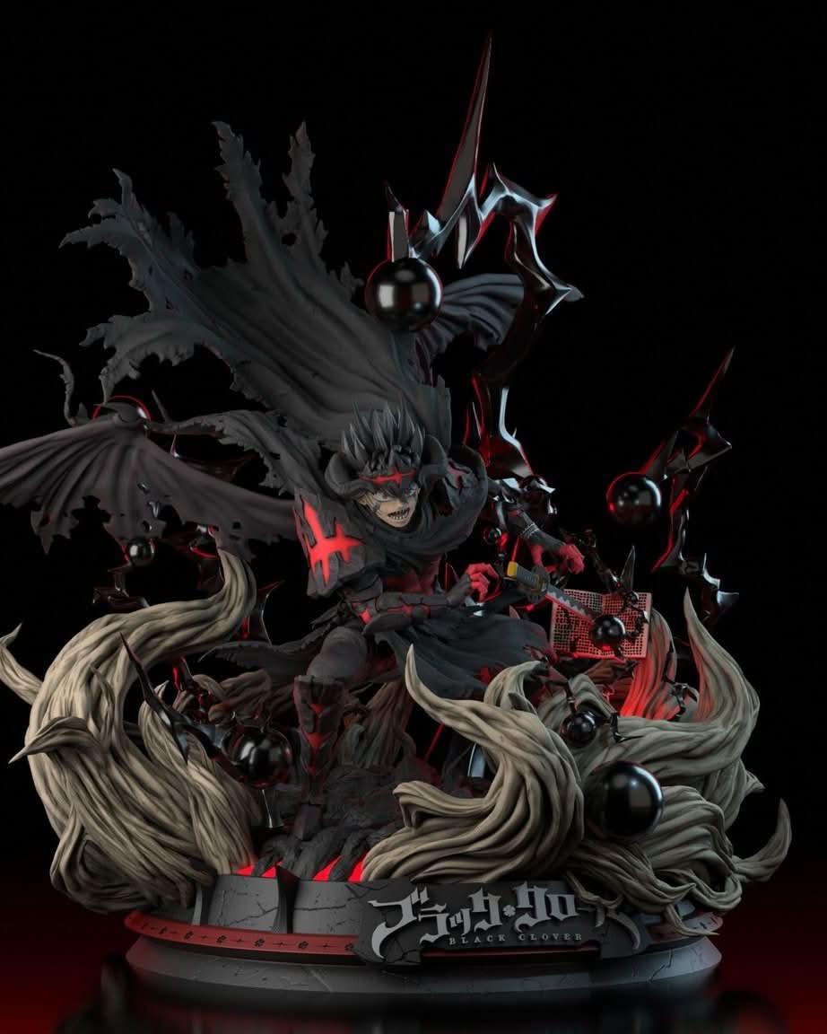 Black Figura YUMS Collectors - Black Clover Asta Final Demon Form | Figuras Anime Costa Rica, TODO EN ANIME | Tico ofertas