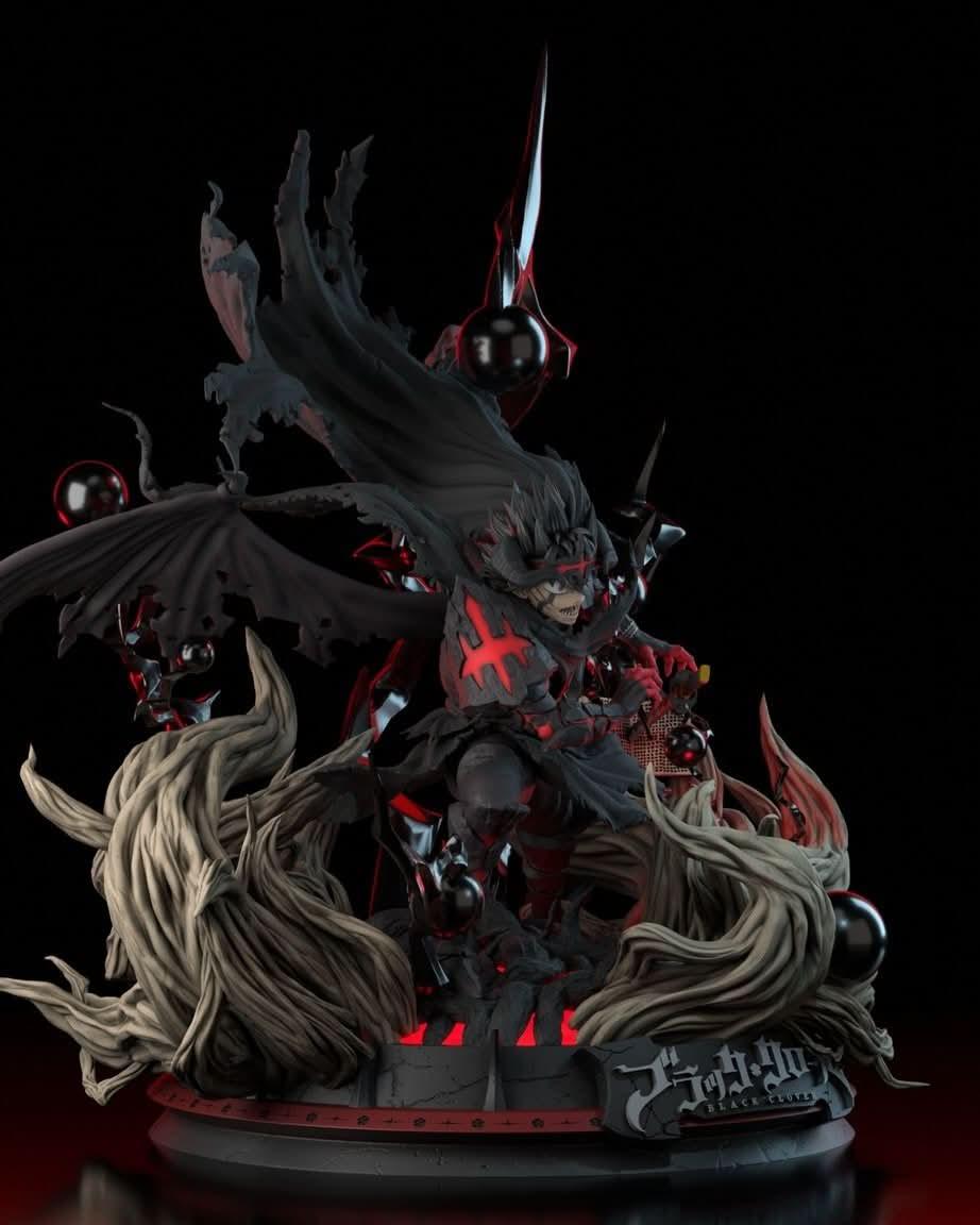 Black Figura YUMS Collectors - Black Clover Asta Final Demon Form | Figuras Anime Costa Rica, TODO EN ANIME | Tico ofertas