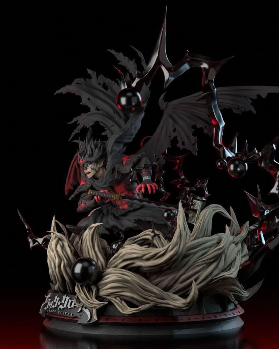 Black Figura YUMS Collectors - Black Clover Asta Final Demon Form | Figuras Anime Costa Rica, TODO EN ANIME | Tico ofertas