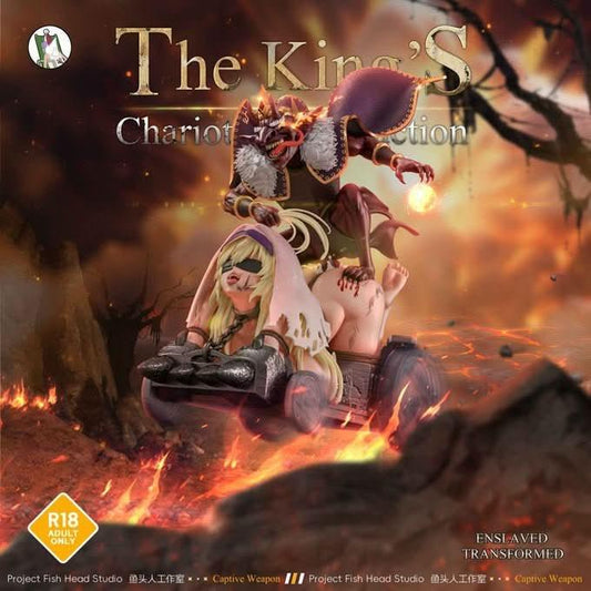 Dark Slate Gray Fish Head Studio - Original Goblin Series #2 - Carro del Rey Goblin | Figuras Anime Costa Rica, Modelo Coleccionable Premium