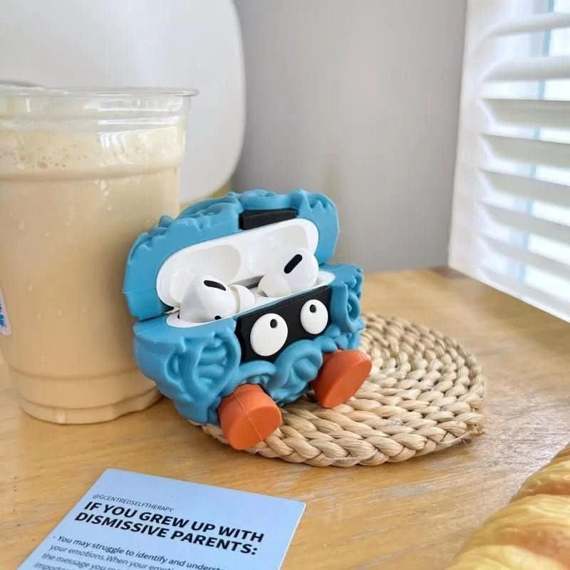 Gray Funda Protectora Pokémon para AirPods 1, 2, 3 y Pro - Pikachu | Figuras Anime Costa Rica, Estuche de Auriculares Inalámbricos, Colección y Regalo