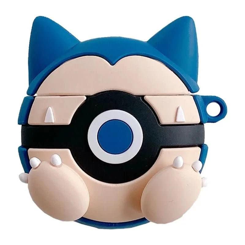 Midnight Blue Funda Protectora Pokémon para AirPods 1, 2, 3 y Pro - Pikachu | Figuras Anime Costa Rica, Estuche de Auriculares Inalámbricos, Colección y Regalo