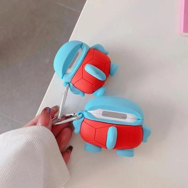 Gray Funda Protectora Pokémon para AirPods 1, 2, 3 y Pro - Pikachu | Figuras Anime Costa Rica, Estuche de Auriculares Inalámbricos, Colección y Regalo