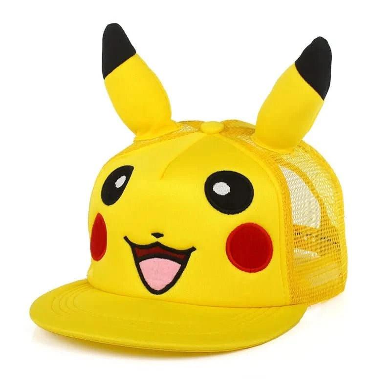 Gorra de Beisbol Anime Pokémon - Pikachu | Figuras Anime Costa Rica, Sombrero Ajustable de Cosplay, Cap de Hip Hop para Niños y Niñas, Regalo y Juguete - Tico Ofertas