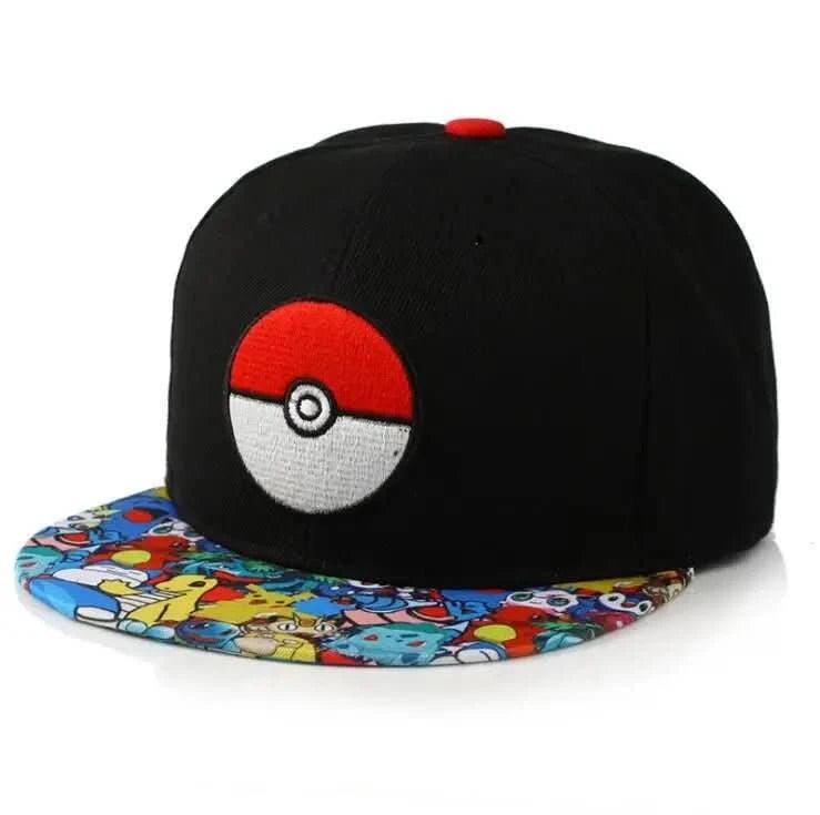Gorra de Beisbol Anime Pokémon - Pikachu | Figuras Anime Costa Rica, Sombrero Ajustable de Cosplay, Cap de Hip Hop para Niños y Niñas, Regalo y Juguete - Tico Ofertas