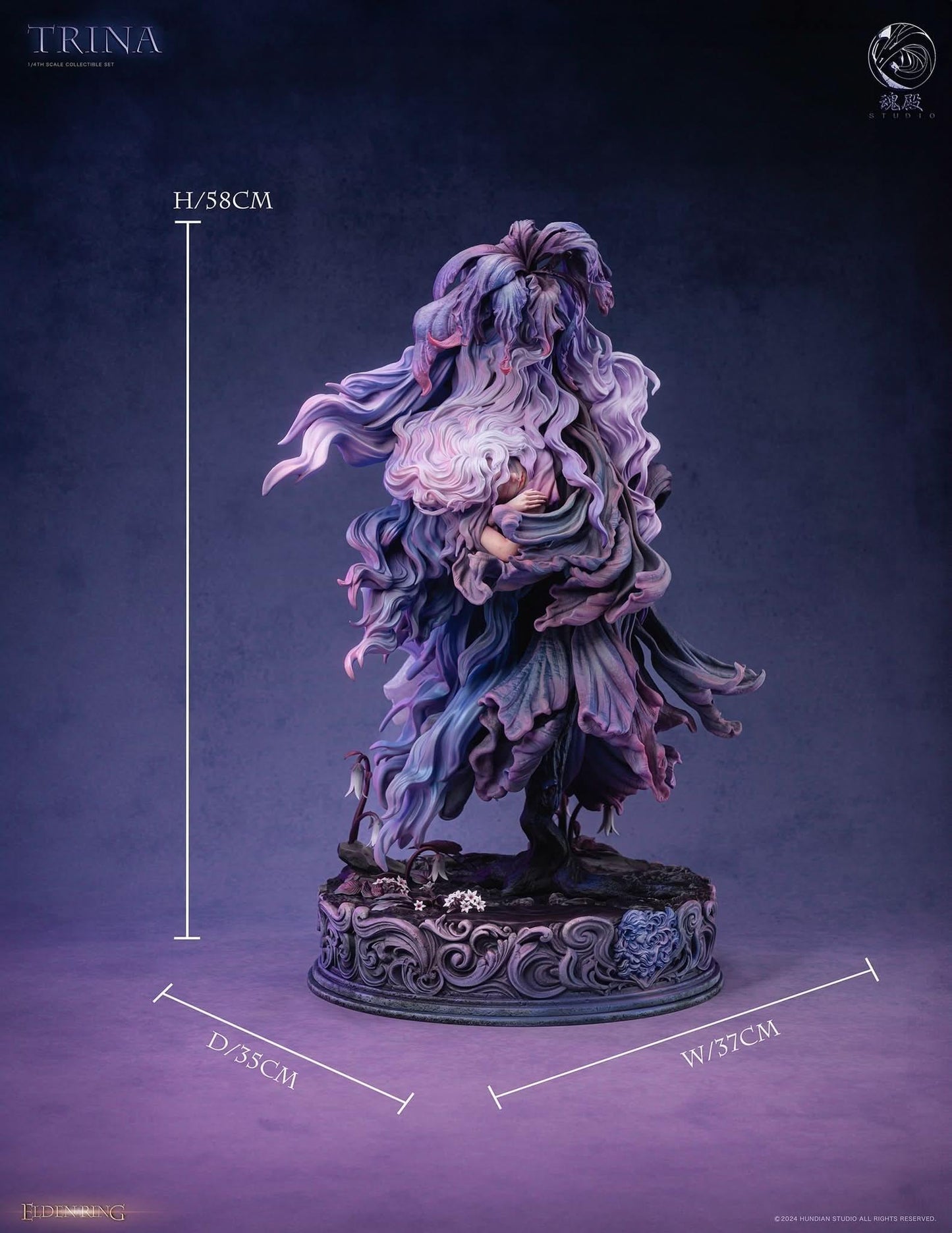 Dark Slate Blue HunDian Studio - Elden Ring Series Trina | Figuras Anime Costa Rica, Colección Premium de la Serie Elden Ring