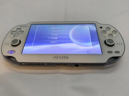 Dark Gray PlayStation Vita PCH‑1000 ZA02 Crystal Blanco