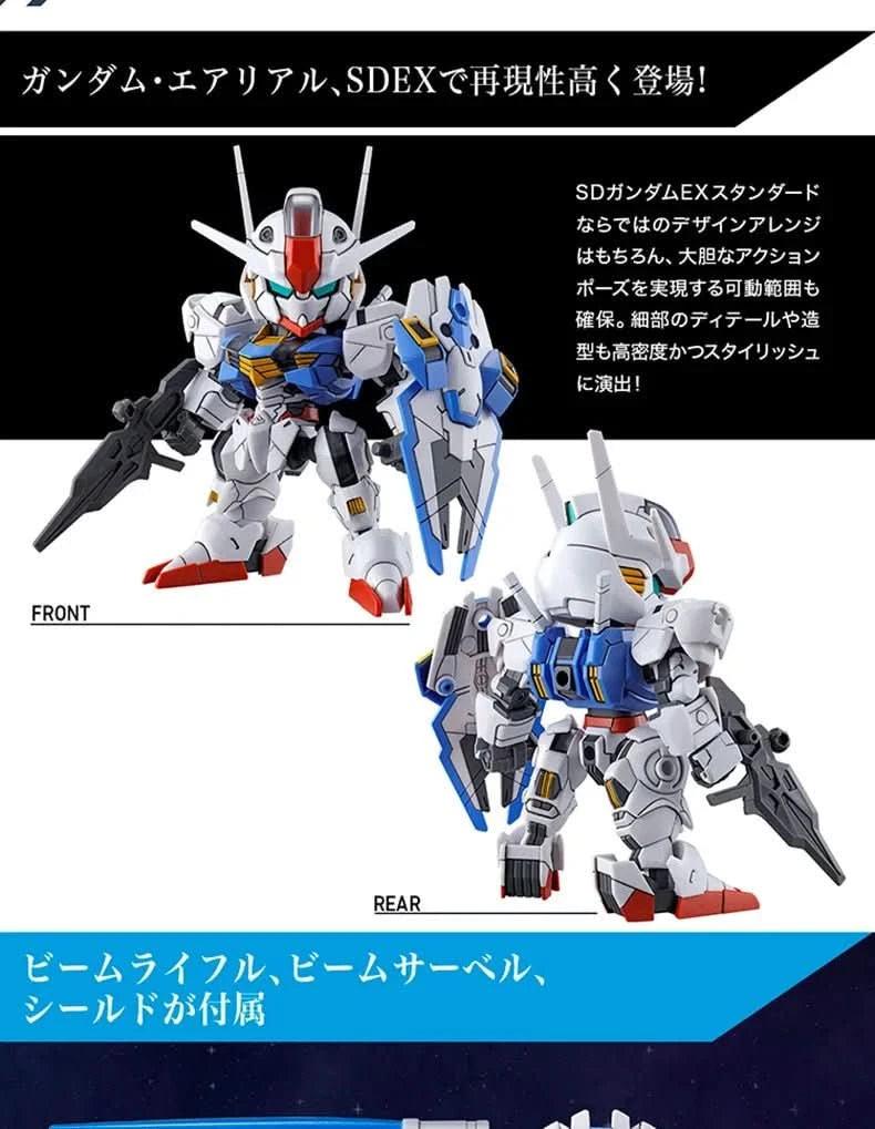 Kit de Modelo Plástico BANDAI SDEX Gundam: The Witch From Mercury XVX-016 AERIAL | Figura de Acción de Montaje en Costa Rica - Tico Ofertas