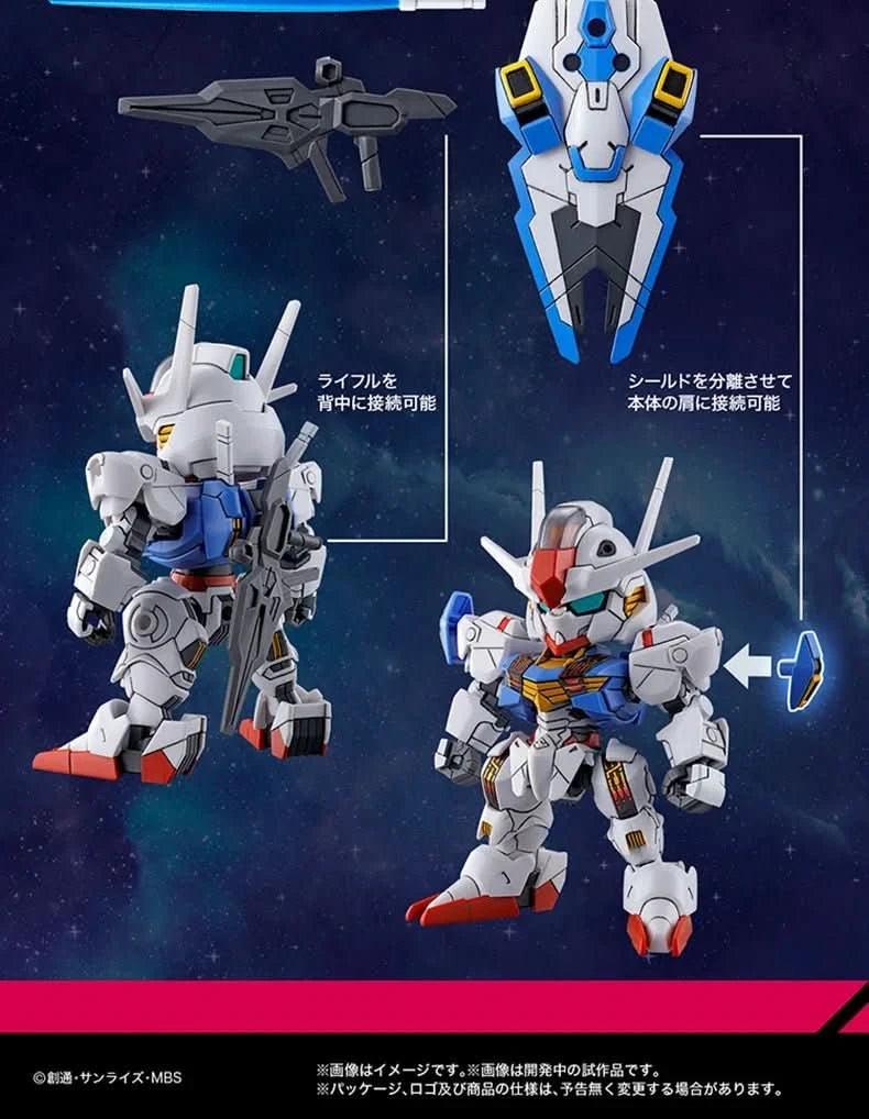 Kit de Modelo Plástico BANDAI SDEX Gundam: The Witch From Mercury XVX-016 AERIAL | Figura de Acción de Montaje en Costa Rica - Tico Ofertas