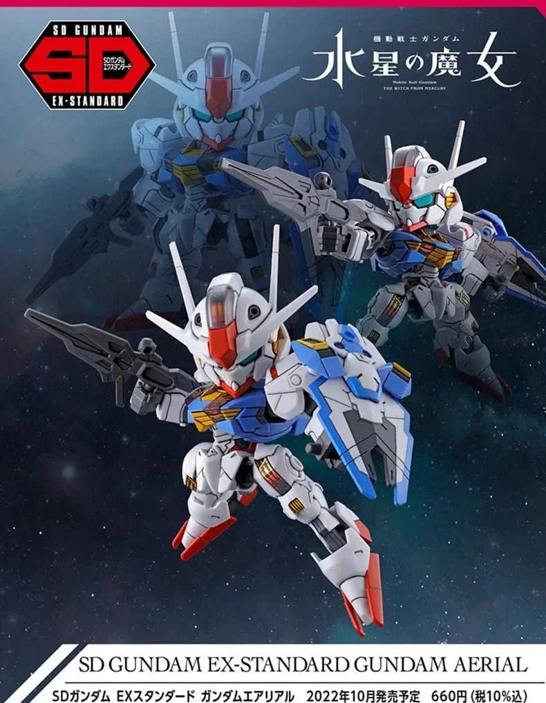 Kit de Modelo Plástico BANDAI SDEX Gundam: The Witch From Mercury XVX-016 AERIAL | Figura de Acción de Montaje en Costa Rica - Tico Ofertas