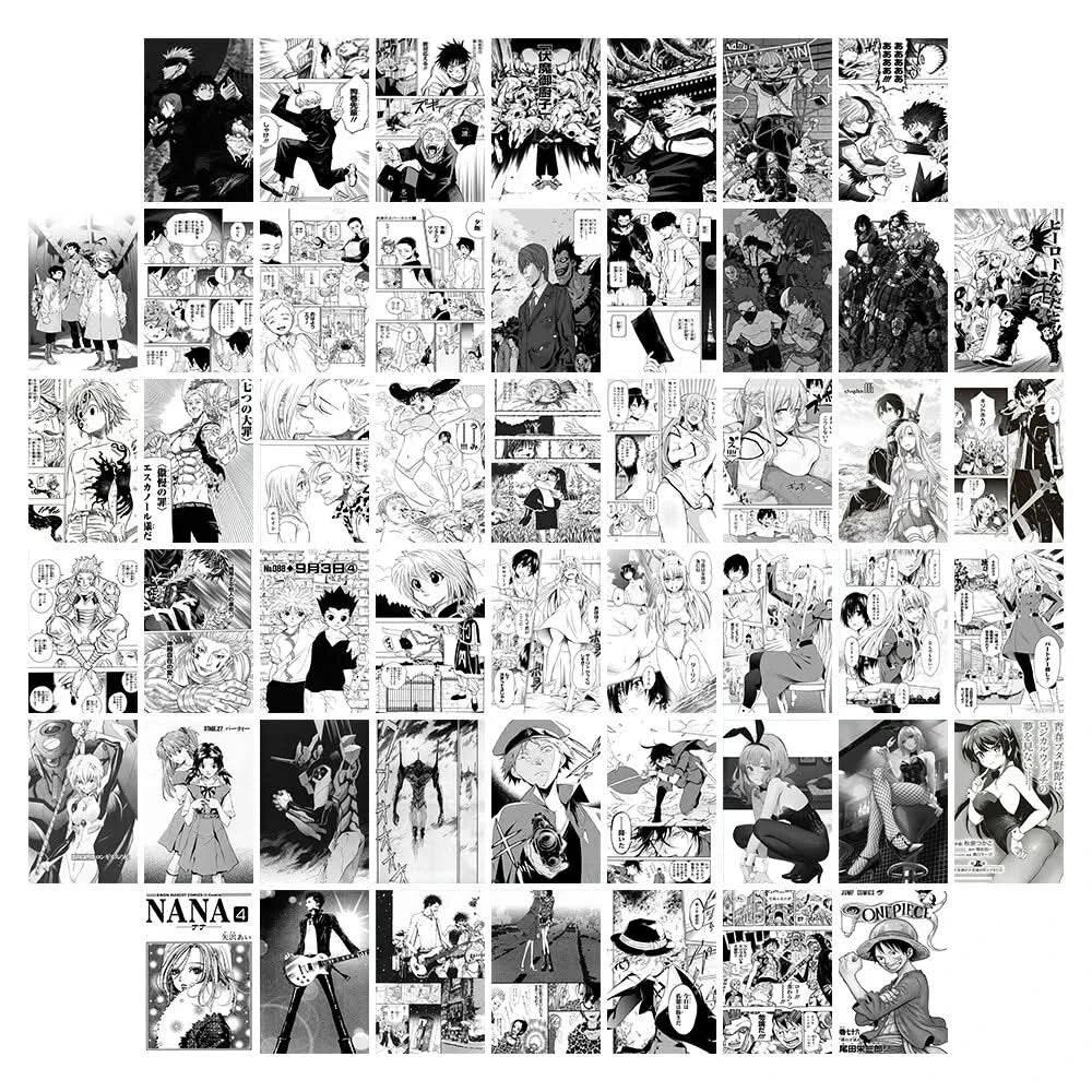 Light Gray Kit de Pósters Estéticos Anime y Manga para Pared | Tienda Anime Costa Rica - Tico Ofertas