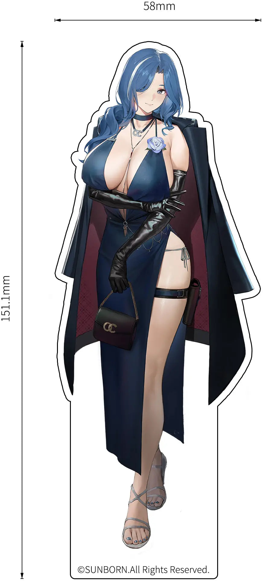 Gray Estatuilla Girls' Frontline 2 | Helen (DP-12) Starlit Waltz Ver. | Figura 1/6 | Kawa Design | Tico Ofertas