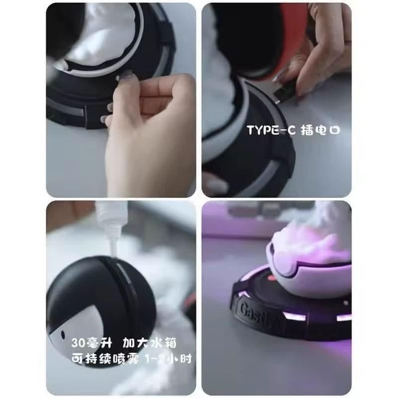 Dim Gray Lámpara-Humidificador de Gastly | Accesorio de colección Anime Costa Rica, TODO EN ANIME  | Tico ofertas