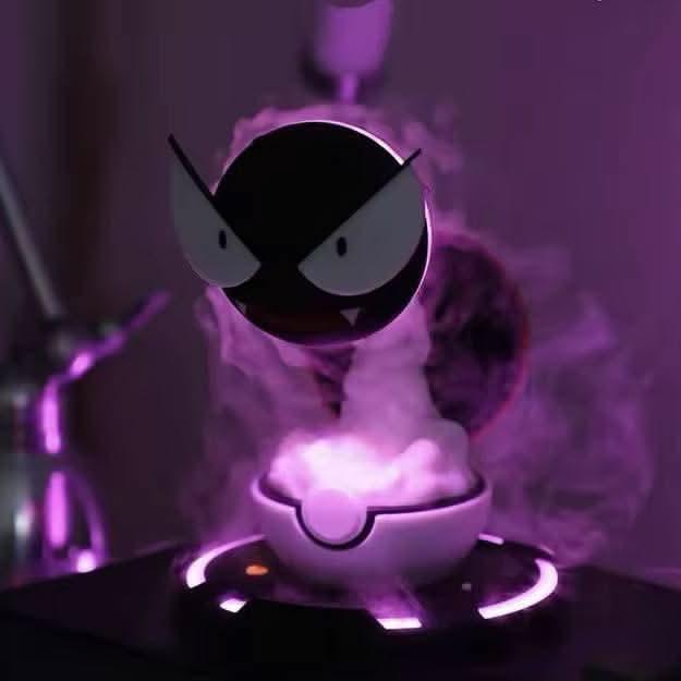 Dark Slate Gray Lámpara-Humidificador de Gastly | Accesorio de colección Anime Costa Rica, TODO EN ANIME  | Tico ofertas