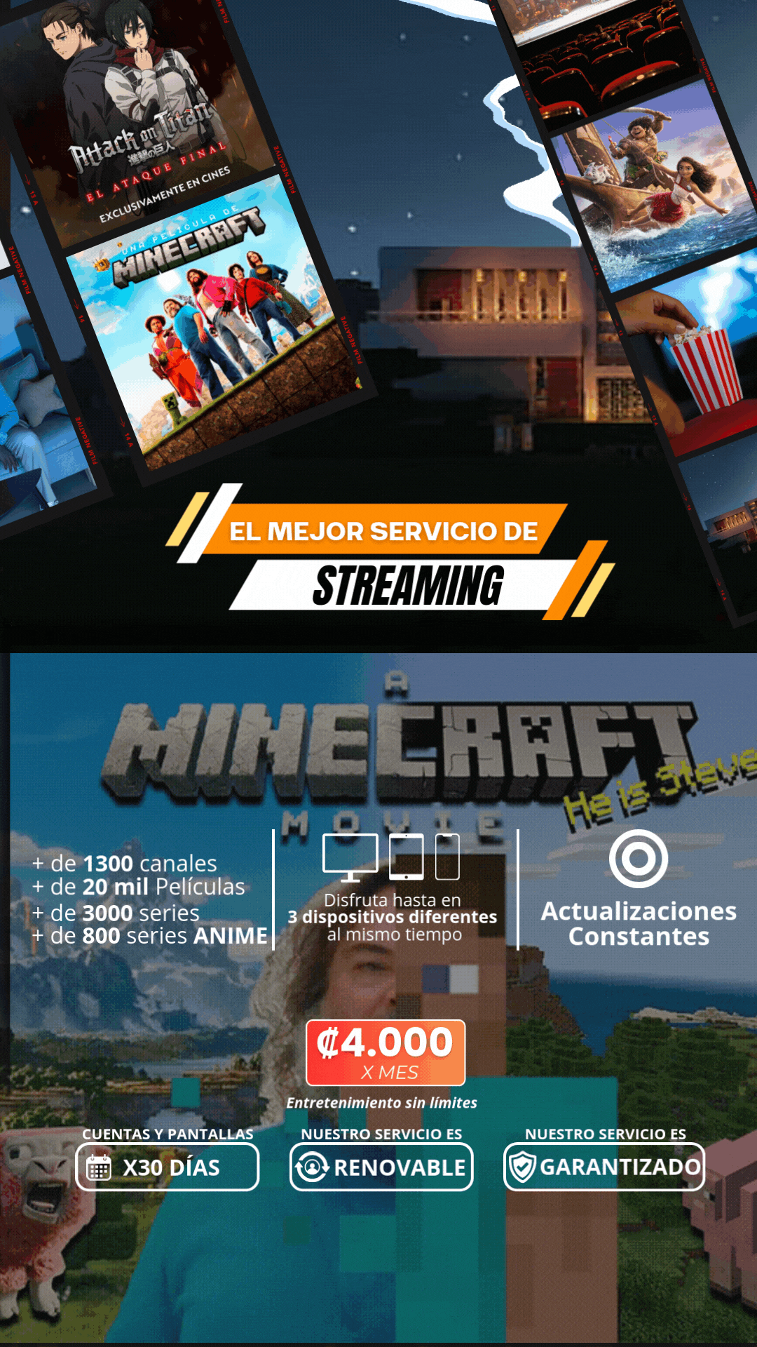 Dark Slate Gray Magis TV Pro - Streaming IPTV Premium, +1300 Canales, Fútbol, Películas, Series y Contenido Exclusivo