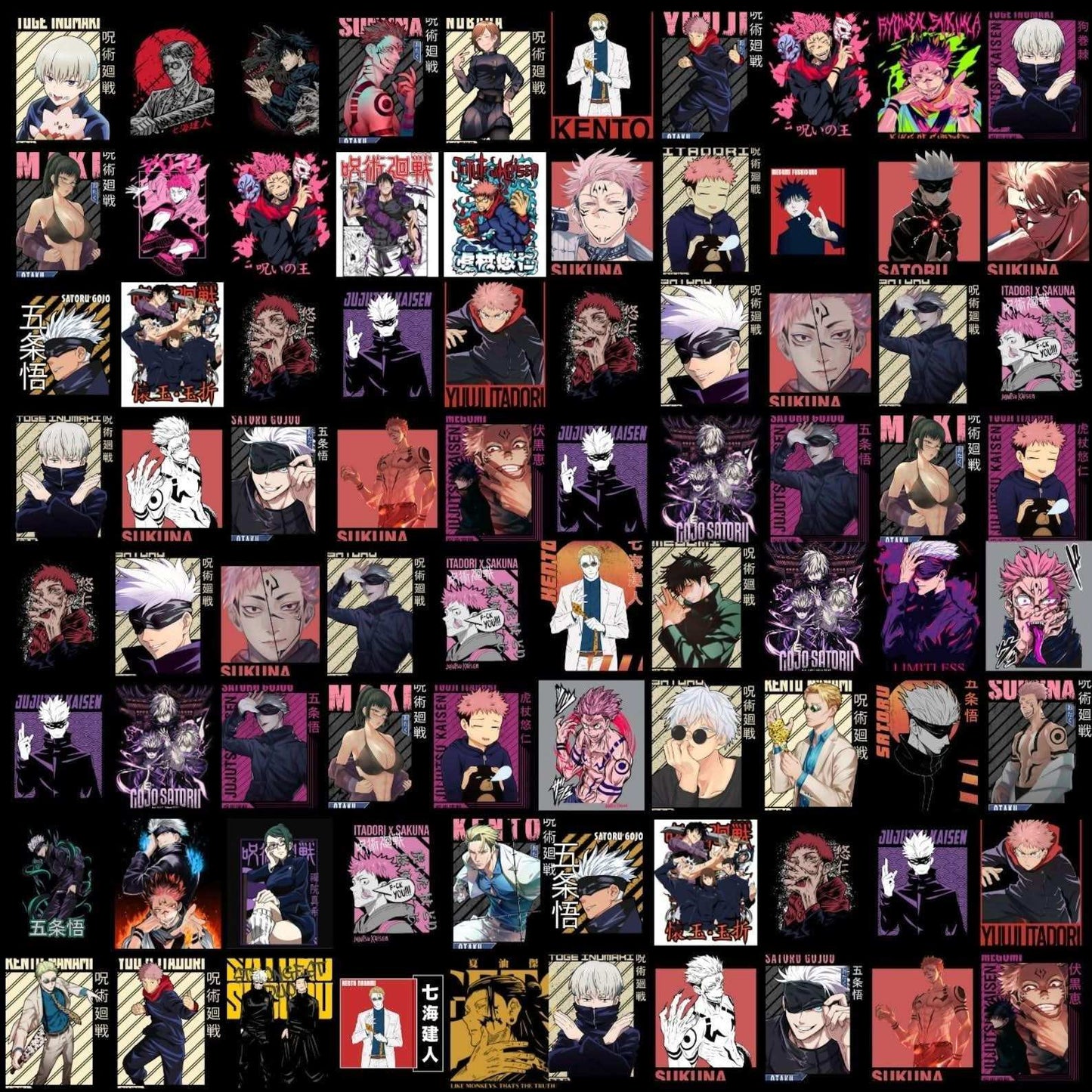 Tan Megapaquete 3000 diseños anime en PNG y SVG con fondo TRANSPARENTE  | Tico ofertas