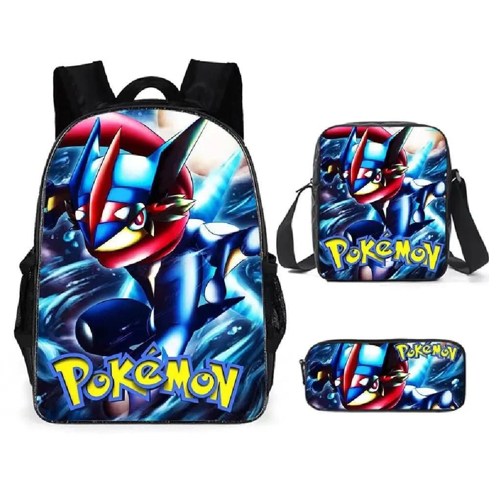 Mochila Escolar Pokémon para Niños - Pikachu Kawaii | Figuras Anime Costa Rica, Bolsa de Almacenamiento Grande para Viaje y Estudiantes, Juguete y Mochila para Niños - Tico Ofertas