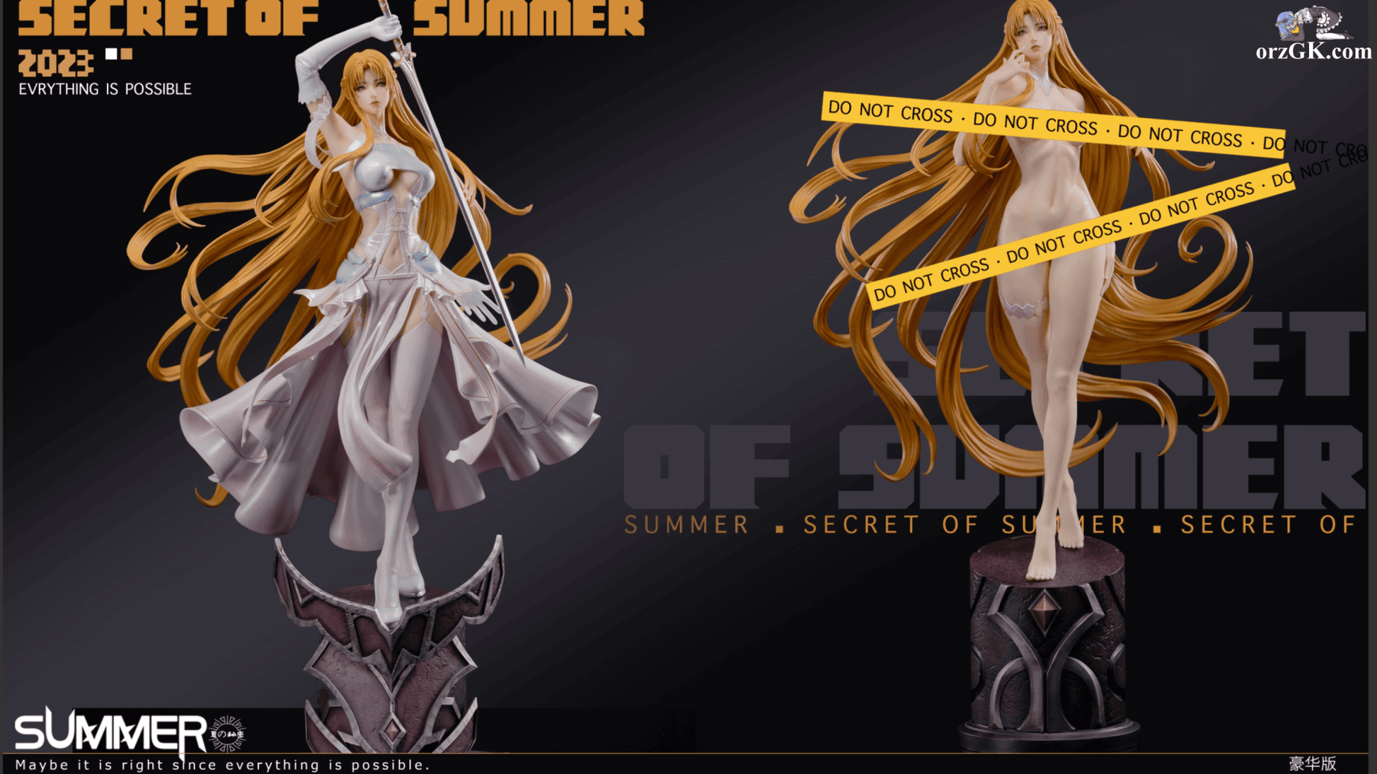 Black Secret of Summer Studio - Sword Art Online Yuuki Asuna (GK Statue) | Figuras Anime Costa Rica, Modelo Coleccionable Premium  | Tico ofertas