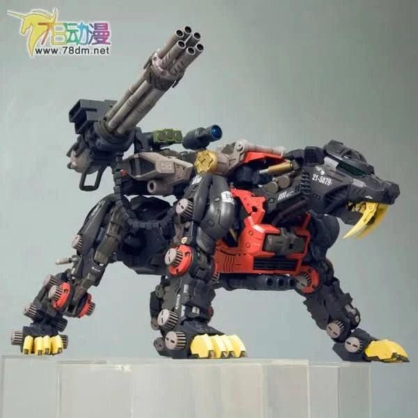Dark Gray Figura Tiger ZOIDS Soth Black Mecha Longtooth  | Figuras Anime Costa Rica | Tico Ofertas